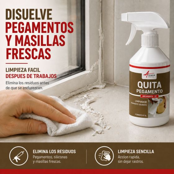 Disolvente para eliminar adhesivo y sellador - ARCAREMOV - 57