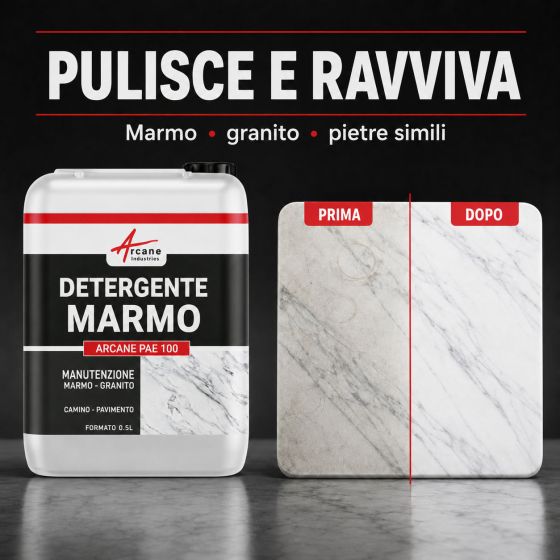 Detergente per marmo, granito e marmo