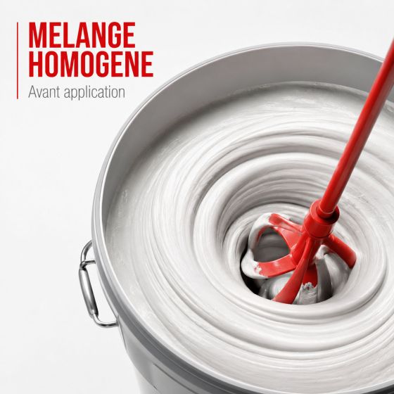 Mélangeur malaxeur peinture enduits adaptable perceuse mélange homogène