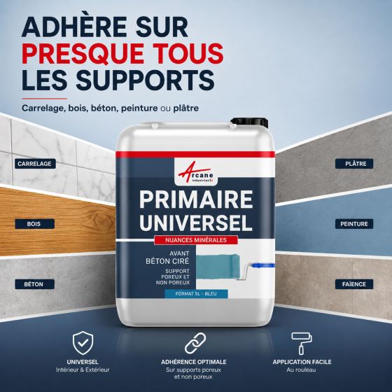 Primaire universel pour béton ciré