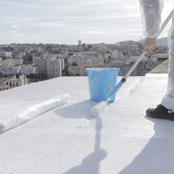 Impermeabilizzazione del tetto terrazza - Resina Poliuretanica Colorata: ARCATHAN 4 kg Ardesia