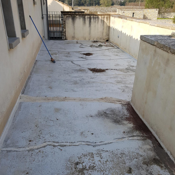 Impermeabilización de Azoteas - Resina de Poliuretano Coloreada: ARCATHAN