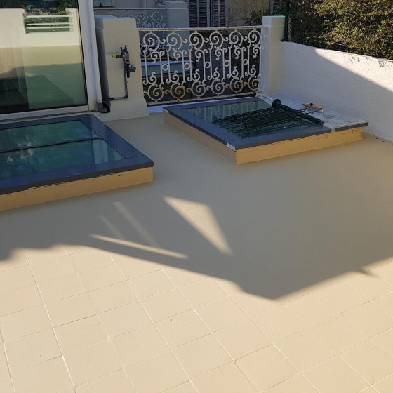 Impermeabilizzazione per terrazze - Resina Poliuretanica Colorata: ARCATHAN