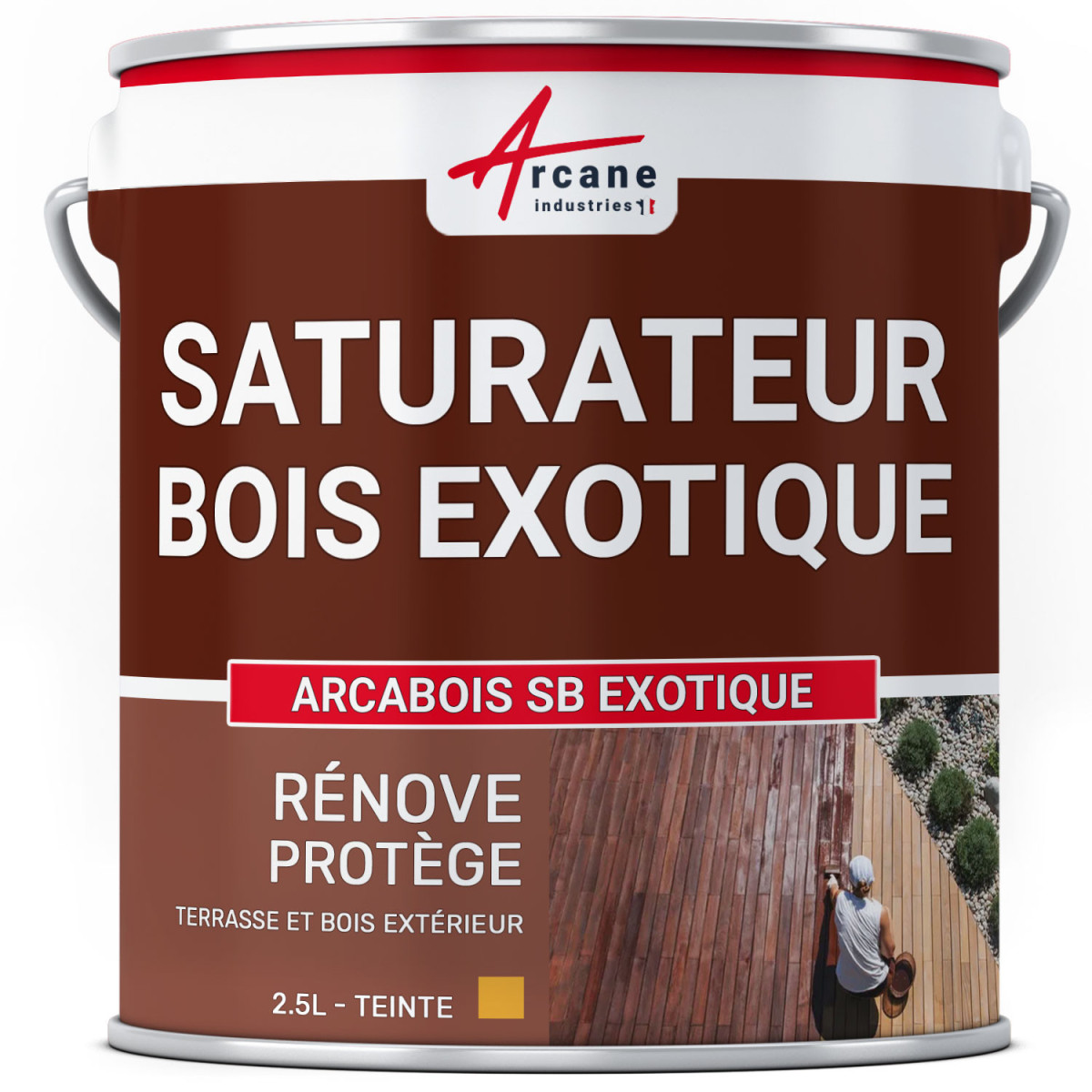 Saturateur Bois Exotique - ARCABOIS SB EXOTIQUE