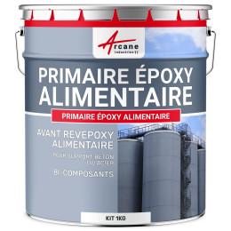 PRIMAIRE EPOXY ALIMENTAIRE-Kit1Kg-Transparent-Aspect / Couleur