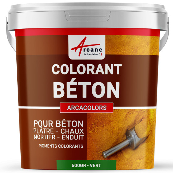 Colorant ciment pour enduit