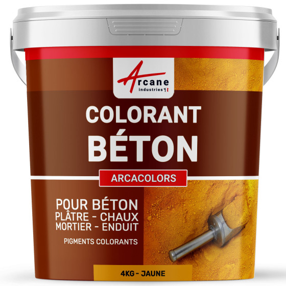 Colorant ciment pour enduit
