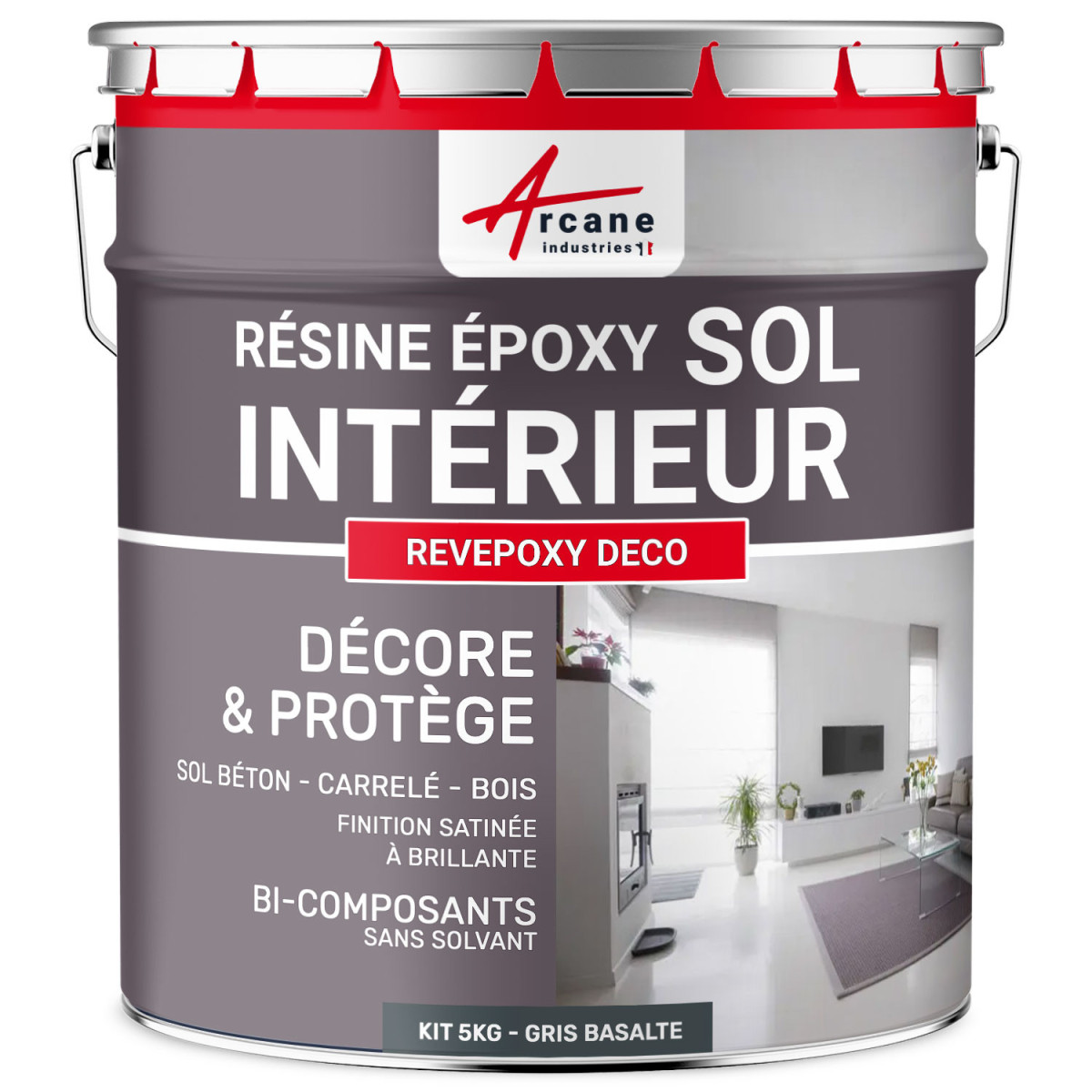 Résine Epoxy Pour Sol Intérieur - REVEPOXY DECO