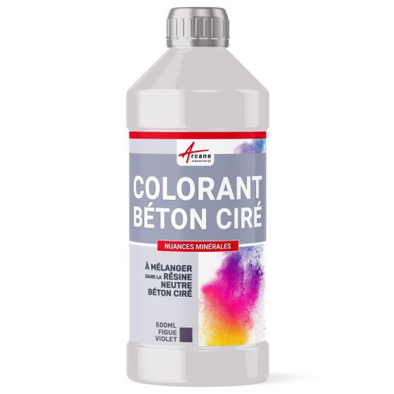 COLORANT POUR BTON CIR nuances min‚rales-500ML-Figue-Aspect / Couleur