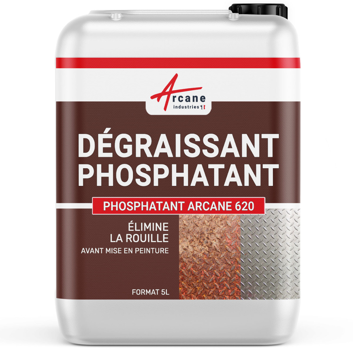 DÉGRAISSANT PHOSPHATANT - Dérochant | Dégraissant phosphatant pour Acier Galvanisé et Aluminium
