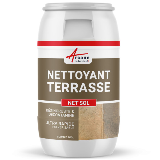 Produit nettoyant terrasse : NET'SOL