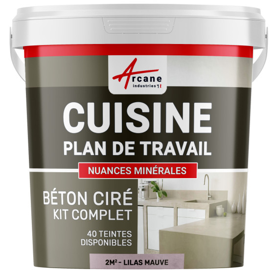 1-Main-BETON CIRE CUISINE - Kit Complet  - 2m2 - lilas mauve