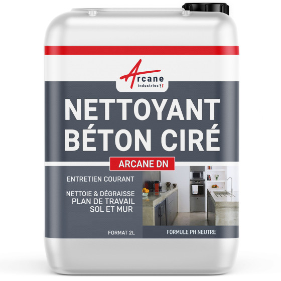 Nettoyant spécial béton ciré