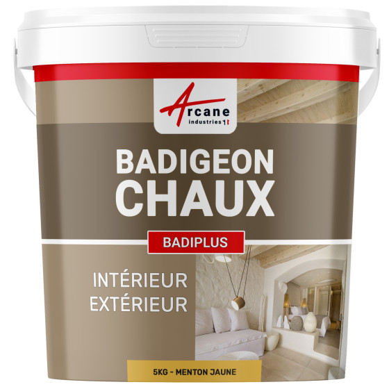 Badigeon Chaux Mur Intérieur et Facade Extérieure - BADIPLUS Badigeon Chaux Mur Intérieur et Facade Extérieure - BADIPLUS