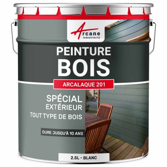 Peinture bois extérieuret intérieur - ARCALAQUE 201- Couleur / Aspect