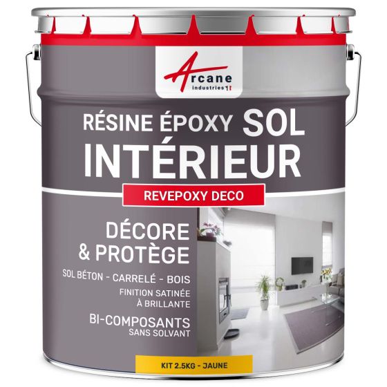 Résine Epoxy Pour Sol Intérieur - REVEPOXY DECO Couleur / Aspect