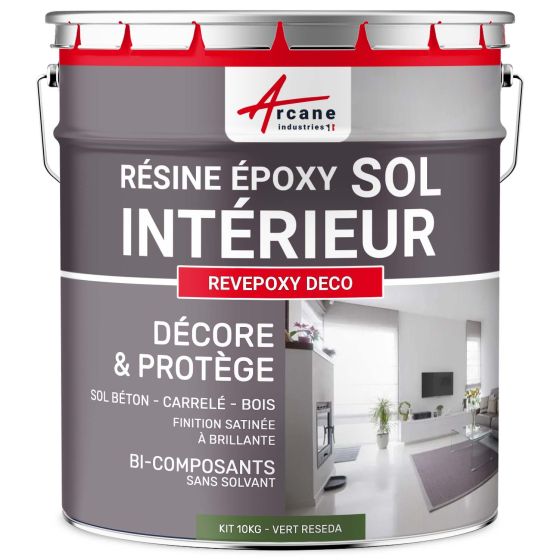 Résine Epoxy Pour Sol Intérieur - REVEPOXY DECO Couleur / Aspect