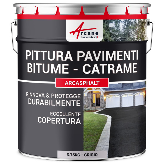 ARCASPHALT 3.75 kg  (7.5 m² in 2 strati) Grigio