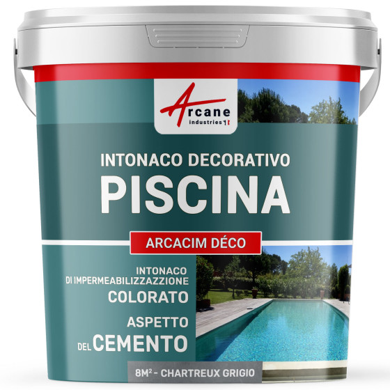 Intonaco Decorativo di Finitura per Piscina: ARCACIM Déco