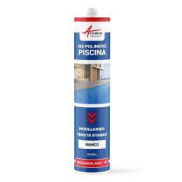 Sigillante Polimero per Piscine Colla / Impermeabilizzazione : ARCASEALANT - 47 290 ml x 1 Bianco