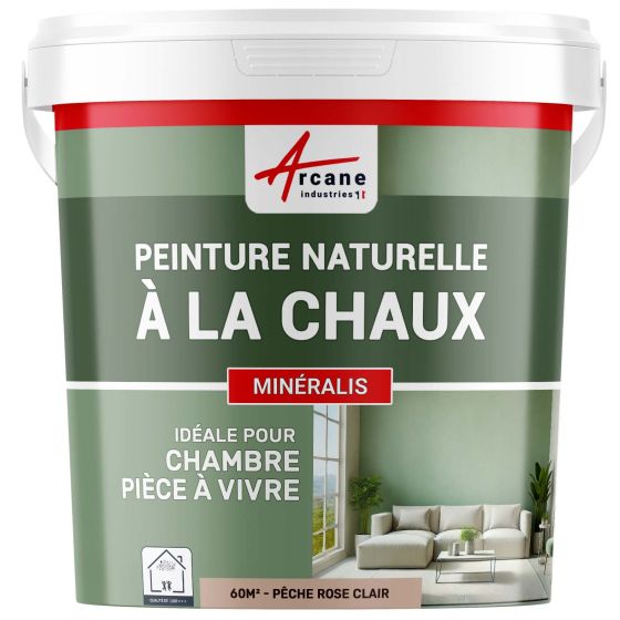 Peinture à la Chaux Naturelle Intérieure - MINERALIS Peinture à la Chaux Naturelle Intérieure - MINERALIS