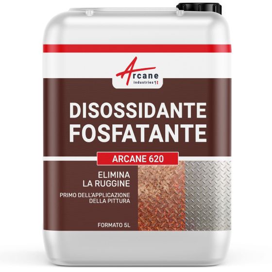 SGRASSANTE FOSFATANTE - Decapante | Sgrassante fosfatante per Acciaio Zincato e Alluminio 5 L