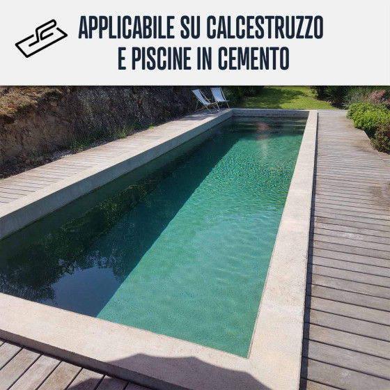 Intonaco impermeabilizzante per piscina in calcestruzzo immerso: ARCACIM POOL