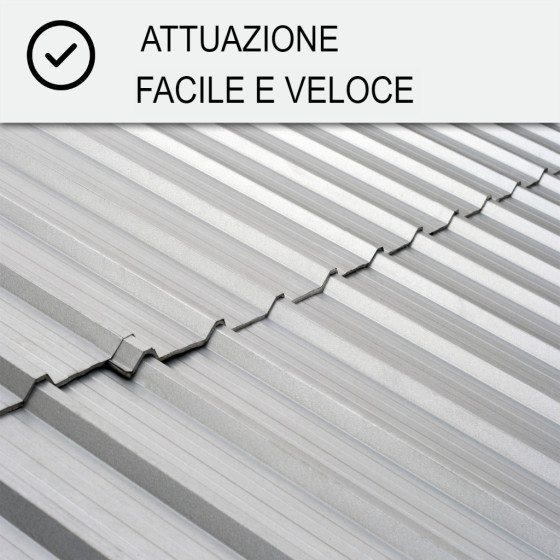 Resina per l'impermeabilizzazione di tetti e banchine in acciaio, rivestimento impermeabile: ARCAROOF ANTICO