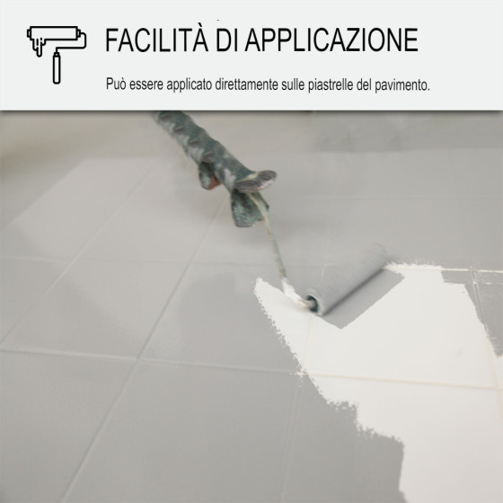 VERNICE PER PIASTRELLE DELLA CUCINA E DEL BAGNO - ARCAPOXY - 245