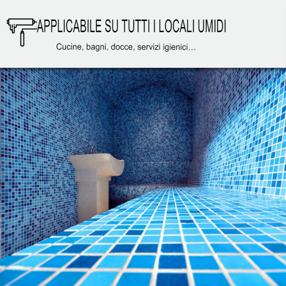 SISTEMA DI IMPERMEABILIZZAZIONE PER PIATRELLA DI DOCCIA E BAGNO: ARCASPEC 15 kg