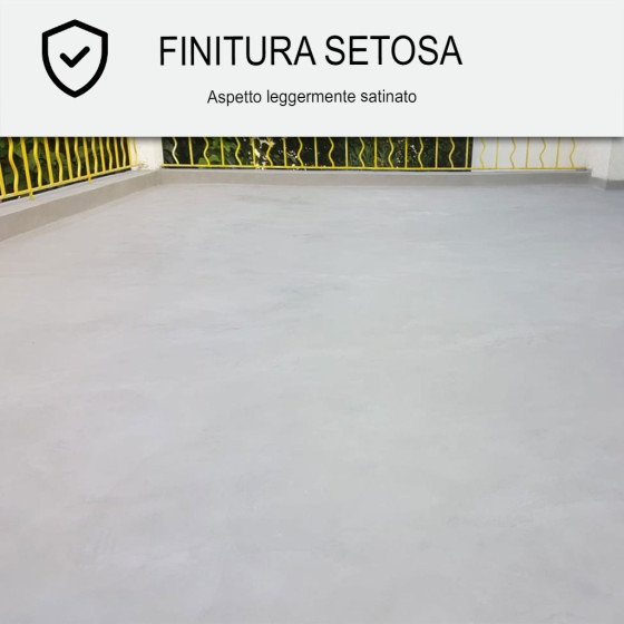 Vernice bicomponente per cemento cerato esterno  - HIGHPROTECT 50 m²