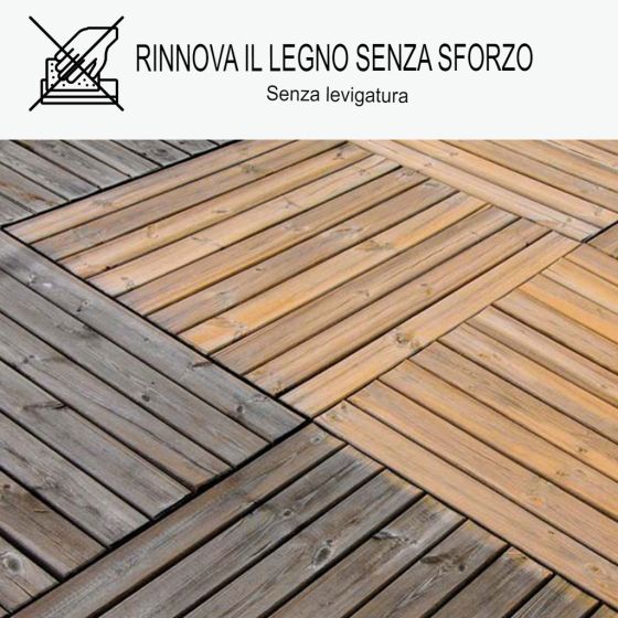 SBIANCANTE PER LEGNO - Sbiancante per terrazze e legno esterno - ARCAWOOD CLEANER - 71