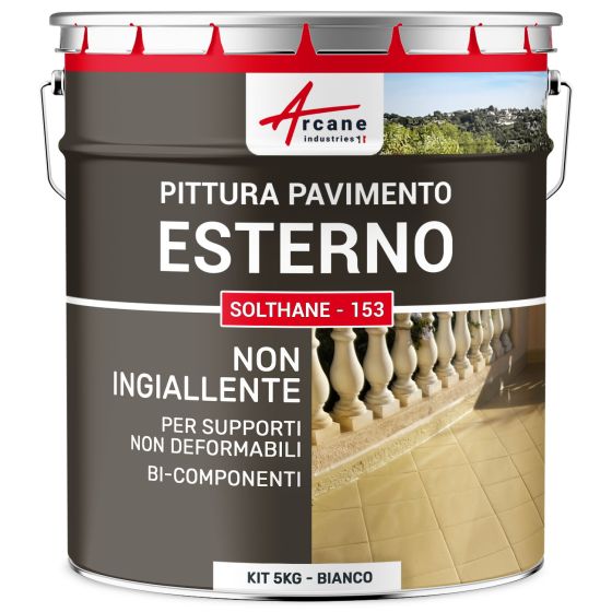 Pittura per Pavimenti Esterni in Cemento - SOLTHANE -153