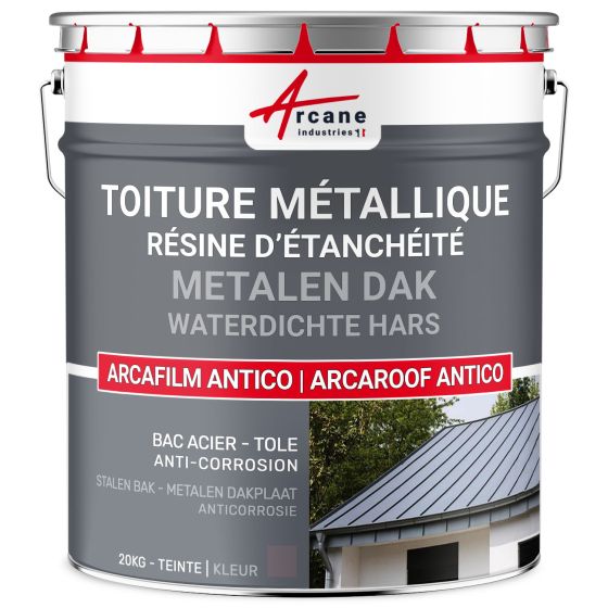 Afdichtingshars voor daken en stalen dakplaten, waterdichte coating: ARCAROOF ANTICO