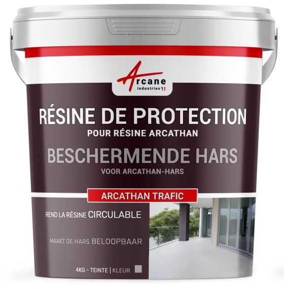 Polyurethaan afwerkingshars voor platte daken en dakterrassen: ARCATHAN TRAFIC