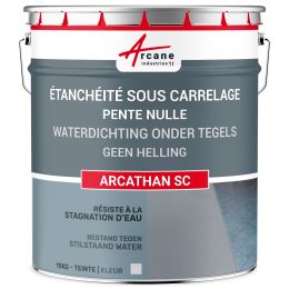 Waterdichte hars onder tegels en terrastegels op dragers: ARCATHAN SC