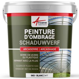 Schaduwverf voor agrarische of industriële kassen - ARCASHADE 5kg blanc