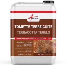 Waterafstotend tomette, waterdichtmakende terracotta vloer, vlekbestendig: ARCAREPEL -229