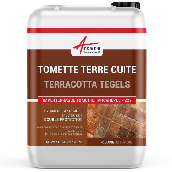 Waterafstotend tomette, waterdichtmakende terracotta vloer, vlekbestendig: ARCAREPEL -229