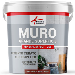 Kit microcemento beige per pareti con superficie da 30m²