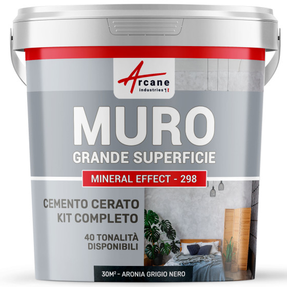 KIT BETON CIRE VOOR GROTE OPPERVLAKKEN - Speciaal Beton Cire voor Muren