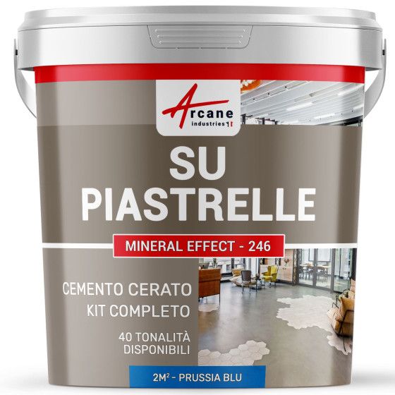 BETON CIRE KIT OP TEGELS