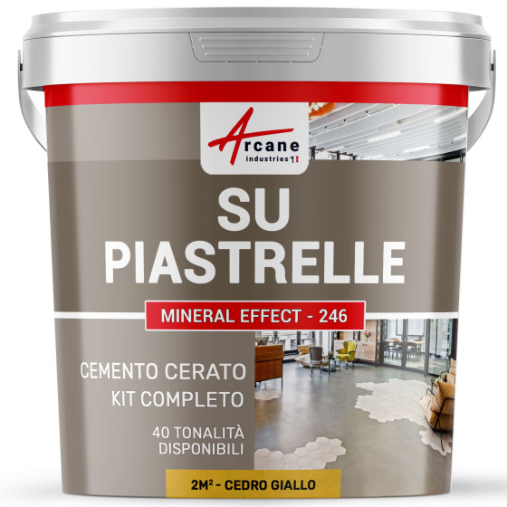 BETON CIRE KIT OP TEGELS