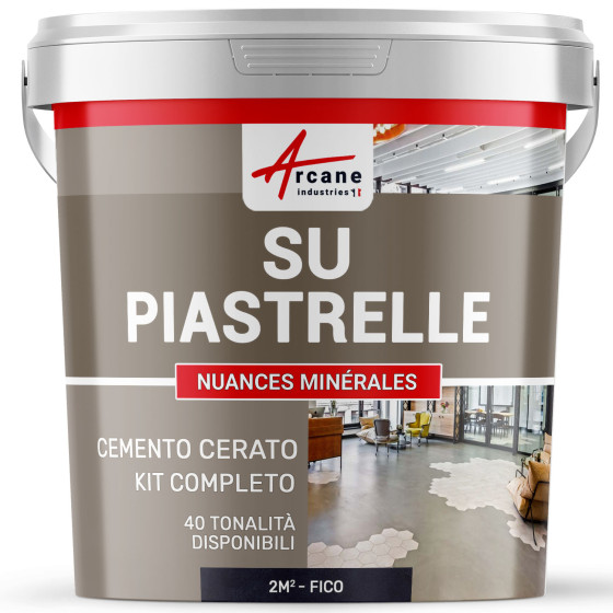 BETON CIRE KIT OP TEGELS