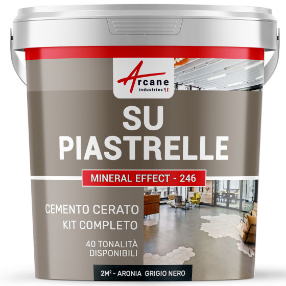 BETON CIRE KIT OP TEGELS