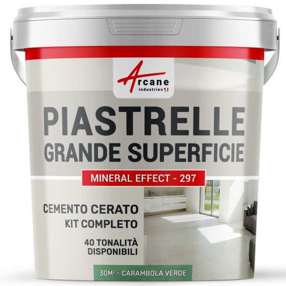 Kit Cemento Cerato su Piastrelle per Grandi Superfici Kit Cemento Cerato su Piastrelle per Grandi Superfici