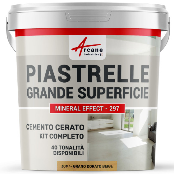 Kit Cemento Cerato su Piastrelle per Grandi Superfici Kit Cemento Cerato su Piastrelle per Grandi Superfici