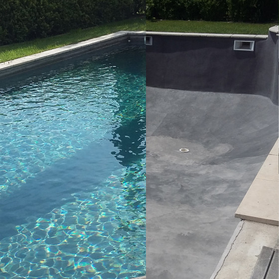 Gewaxt Beton Kit voor Betonnen Zwembaden - Waterdichte Coating met Hoge Weerstand voor ZWEMBADEN