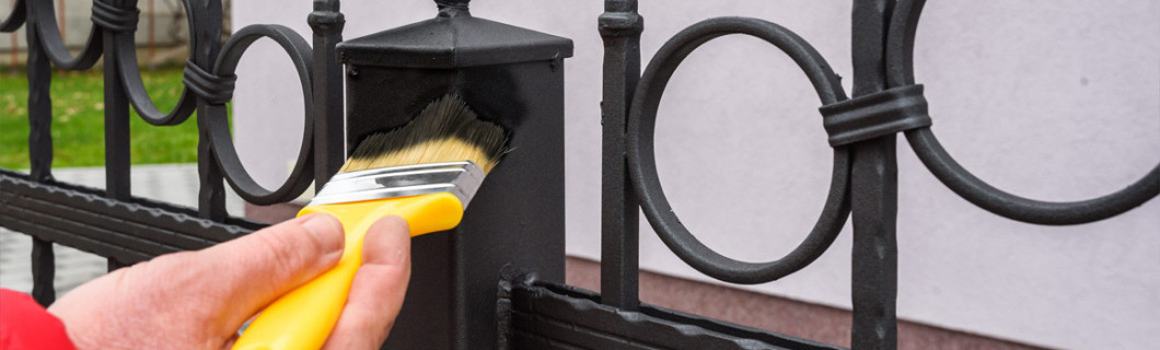 Pinturas para hierro: antioxidantes para interiores y exteriores