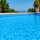 Vernice blu per piscina